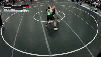 215 lbs Quarterfinals (8 Team) - Cy Feeken, Burwell vs Walter Kenney, Loomis