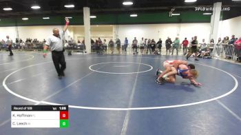 160 lbs Round Of 128 - Koen Hoffman, FL vs Chase Leech, IN