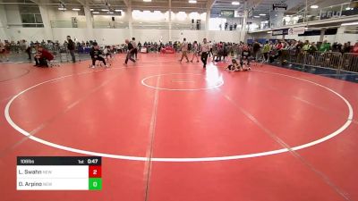 106 lbs Consi Of 16 #1 - Leo Swahn, New England Gold WC vs Dante Arpino, New England Gold WC