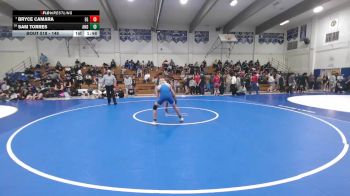 148 lbs Champ. Round 2 - Bryce Camara, Elk Grove vs Sam Torres, Anderson