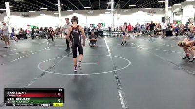 96 lbs Round 3 (4 Team) - Reed Lynch, CTWHALE vs Kael Gephart, Quaker Nation Black