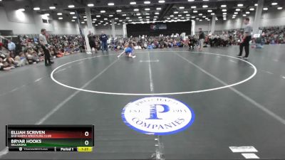 120 lbs 1st Place Match - Elijah Scriven, Bad Karma Wrestling Club vs Bryar Hooks, Oklahoma