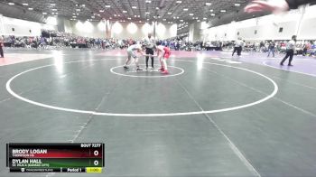 120C Quarterfinal - Brody Logan, Thompson HS vs Dylan Hall, St. Pius X (Kansas City)