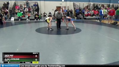 73 lbs Round 2 (4 Team) - Jack May, Roncalli vs Alan Locklear, Avon