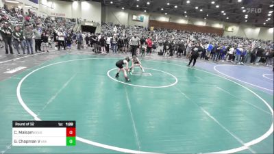 73 lbs Round Of 32 - Cahl Malsam, Douglas County Grapplers vs Glenn Chapman V, USA Gold