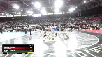 2A 132 lbs Cons. Round 2 - Colton Smith, Soda Springs vs Roan Larsen, Firth