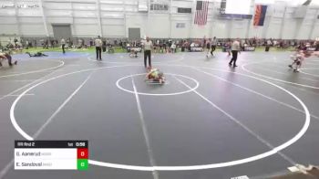 52 lbs Rr Rnd 2 - Gunnar Aanerud, Morro Bay Wrestling vs Ezra Sandoval, Bagdad Copperhead WC