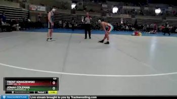 125 lbs Placement (4 Team) - Jonah Coleman, Kasson-Mantorville vs Trent Ignaszewski, Albert Lea