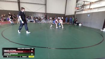 155 lbs Round 5 - Dayna Enderlin, Washington vs Grace Fitting, Wrestling Rhinos Wrestling Club