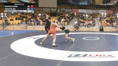 120 kg Rr Rnd 2 - Madalyn Gates, Fulton vs Madalyn Hill, Shenendehowa