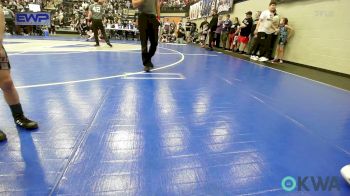 52 lbs Consi Of 4 - Karter Kaulaity, ANADARKO vs Kase Hood, Weatherford Youth Wrestling