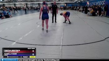 180 lbs Champ. Round 1 - Tabitha Breitrick, Wisconsin Stevens Point vs Isabella Baer, Loras