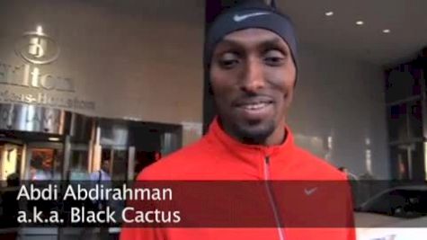 Where has Abdi been? He's in Houston now!