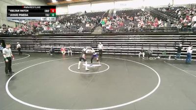 4A 157 lbs Quarterfinal - Keltan Hatch, Crimson Cliffs vs Josue Pineda, Tooele