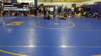 74 lbs Round Of 32 - Ivan Zhytnyk, Omp vs Maverick Womack, Roundtree W.A.