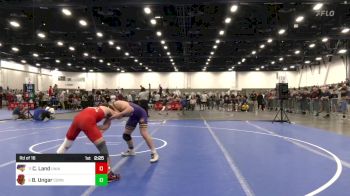 133 lbs Rd Of 16 - Brett Ungar, Cornell vs Cory Land, Northern Iowa