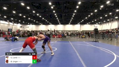 133 lbs Rd Of 16 - Brett Ungar, Cornell vs Cory Land, Northern Iowa