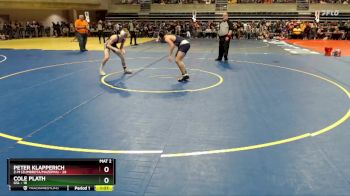 125 lbs Cons. Semi - Cole Plath, GSL vs Peter Klapperich, Z-M (Zumbrota/Mazeppa)