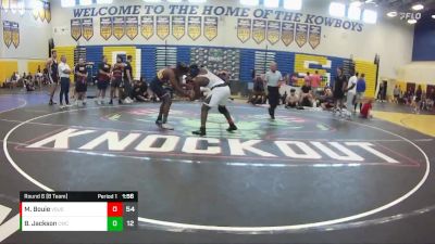 215 lbs Round 6 (8 Team) - Bryce Jackson, Claw WC vs Markyle Bouie, VSUS Athletics RTC