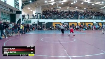 85 lbs Cons. Round 2 - Wyatt Black, Weiser vs Edgar Olivos, Weiser
