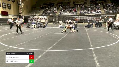 197 lbs Semifinal - Lucas Cochran, Penn State vs Remy Cotton, Michigan State