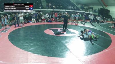 100 lbs Elijah Perez, Oregon 12U Boys vs Fury Mata'afa, Hawaii 12U Boys