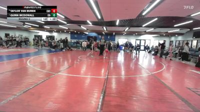 57 lbs Round 2 - Quinn McDowall, Idaho vs Taylor Van Buren, Grace Wrestling Club
