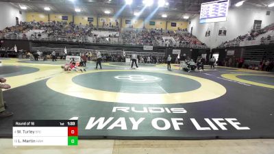 138 lbs Round Of 16 - Walker Turley, St. Christopher's School vs Luke Martin, Hammond School