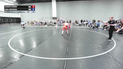 165 lbs Garon Kaiser, Oklahoma Blue vs Mac Crosson, Iowa