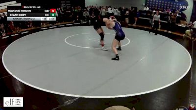 145 lbs. Champ. Round 3 - Leann Cory, Collinsville vs Madison Minson, Hampshire