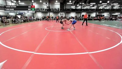 165 lbs Round Of 16 - Evan Schibi, Gilbert School vs Joe Dare, Whitesboro