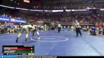 2A-195 lbs Cons. Round 3 - Jahsiah Galvan, West Liberty vs Josiah Bundt, MOC-Floyd Valley