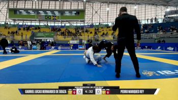 Pedro Marques Rey vs Gabriel Lucas Bernardes De Souza 2026 Brasileiro Jiu-Jitsu IBJJF