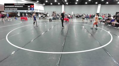138 lbs Alexander Bermudez, Arizona vs Gavin Mattson, South Dakota Blue