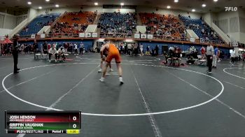 165 lbs 1st Place Match - Josh Henson, Archbishop Curley vs Griffin Vaughan, McDonogh School