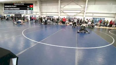 106 lbs Quarterfinal - Kenneth Platt, American Leadership Academy vs Case Christensen, Wasatch