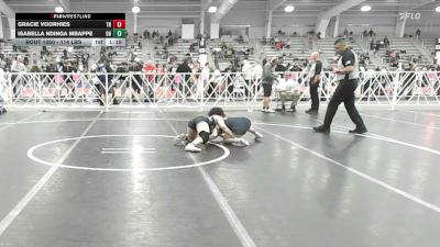 114 lbs Round Of 128 - Gracie Voorhies, TN vs Isabella Ndinga Mbappe, OH