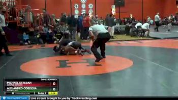 113 lbs Cons. Round 5 - Michael Esteban, Chicago (MARIST) vs Alejandro Cordova, ROUND LAKE