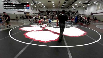 120 lbs Round Of 16 - Brayden Clark, All I See Is Gold Academy vs Anthony Russo, Yale Street