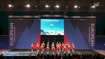 Xplosion Cheerleaders - Fire [2026 IASF L1 - U12 Day 1] 2026 The European Summit
