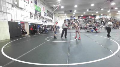 132 lbs Champ. Round 1 - Edward Ramirez, Rancho Mirage vs Peter Gonzalez, Western