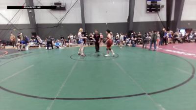 Junior Girls GR - 155 lbs Cons. Round 3 - Brianna Snavely, HI vs Heather Byrne, ID