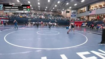 126 lbs Semifinal - Dominic Salazar, Keller Central vs Fonzy Fernandez, El Paso Eastwood