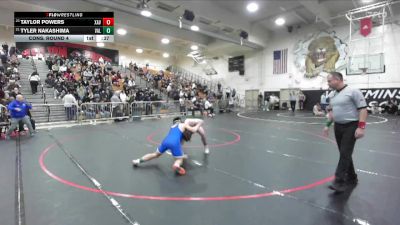 175 lbs Cons. Round 4 - Tyler Nakashima, Valencia/Placentia vs Taylor Powers, Xavier Prep