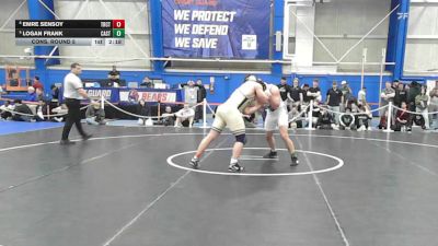 285 lbs Cons. Round 5 - Logan Frank, Castleton vs Emre Sensoy, Trinity (ct)