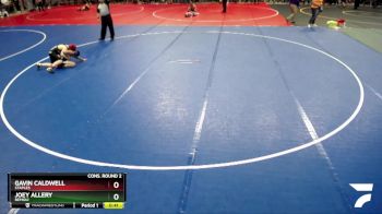 115 lbs Cons. Round 2 - Joey Allery, Bemidji vs Gavin Caldwell, Staples