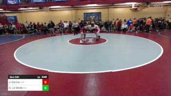 195 lbs Round Of 32 - Gabe La Verde, Melrose vs Josiah Garcia, LaSalle Academy