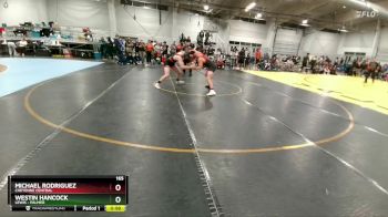 165 lbs Cons. Round 3 - Michael Rodriguez, Cheyenne Central vs Westin Hancock, Lewis - Palmer