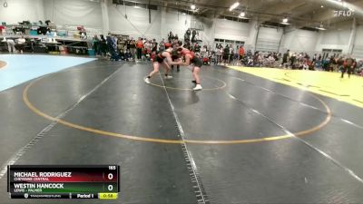 165 lbs Cons. Round 3 - Michael Rodriguez, Cheyenne Central vs Westin Hancock, Lewis - Palmer