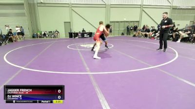 150 lbs Round 1 (8 Team) - Jagger French, California Blue vs DJ Wince, Colorado